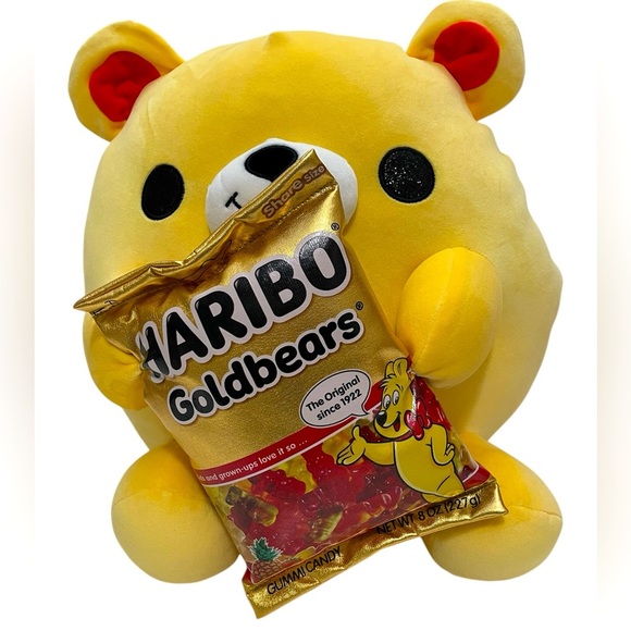 14” Zuru Snackles Gummy Bear Nancy JUMBO Plush Haribo Goldbear Toy - NWOT - Picture 1 of 7
